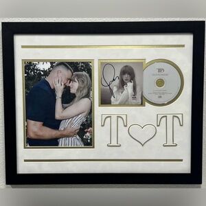 Taylor Swift Signed CD Cover Custom Framed PSA Tortured Poets Department
TTPD
